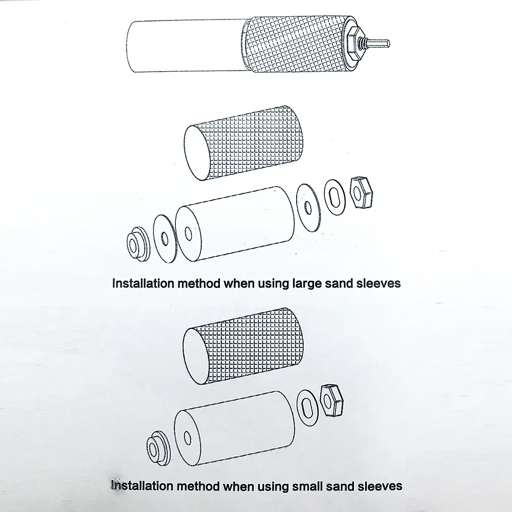 Sanding Rod Kit Lithium Electric Drill Conversion SandingTool Sanding Wood Metal Plastic Glass Stone