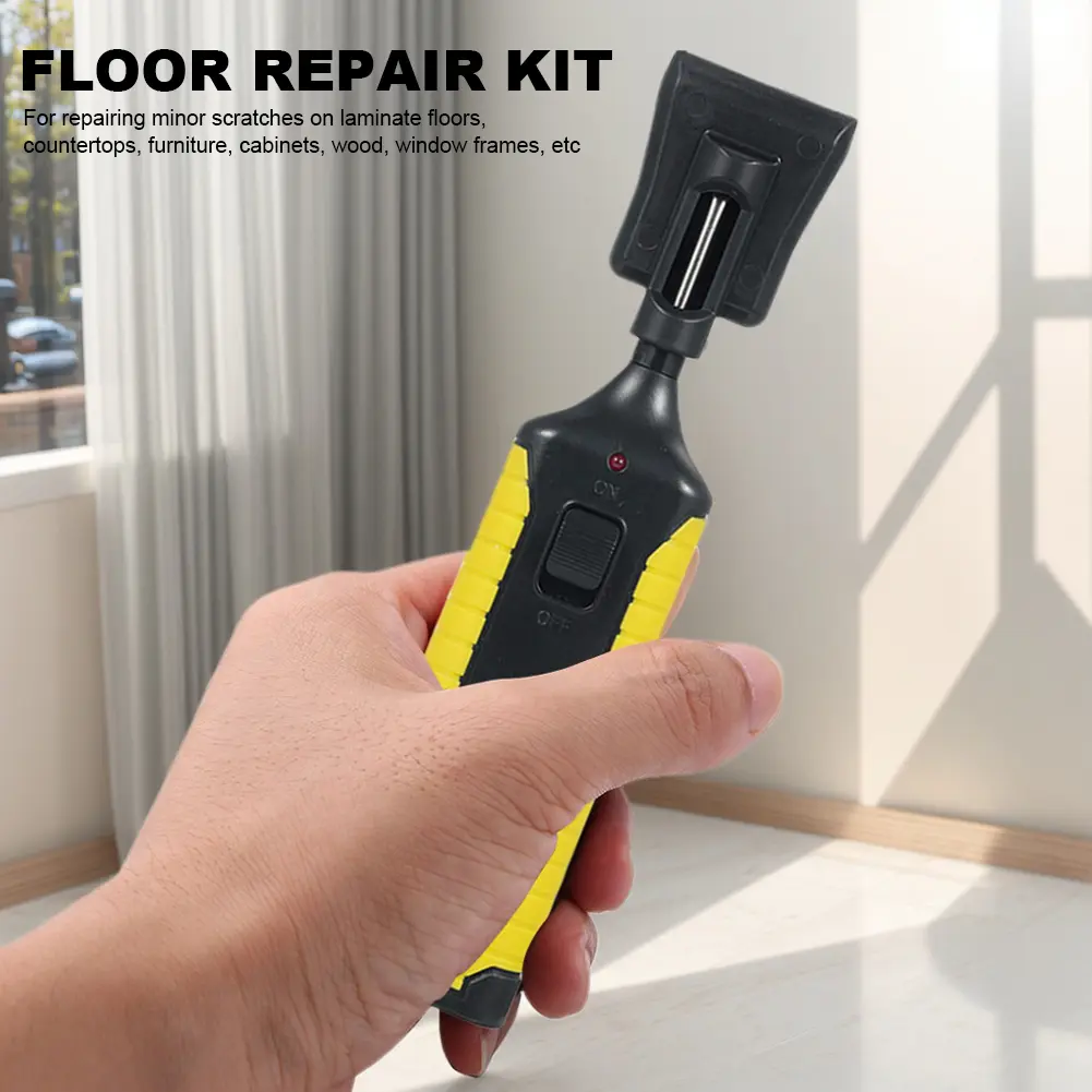 24 Pcs Woodworking Hardwood Floor Repair Tools KitsFurniture Markers Touch Up Wood Floor Scratch Remover for Wood Stains Holes