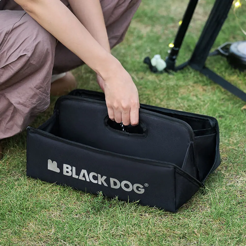 9.5L Outdoor Travel Organizer Large Capacity Camping Equipment Bag 600D Oxford Cloth Outdoor Gear Storage Bag for Camping Hiking