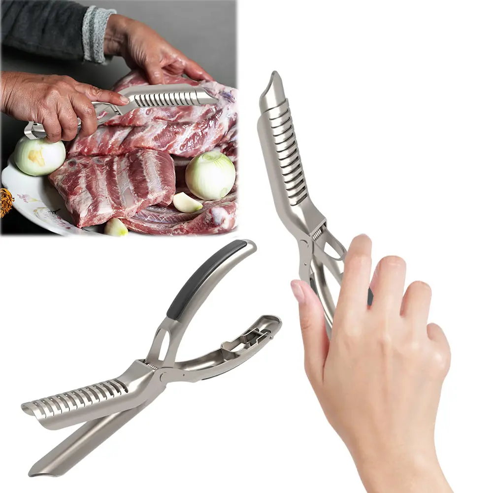 Rib Membrane Remover Ergonomic Design Rib Membrane Removal Tool for BBQ Enthusiasts for Easy Membrane Removal BBQ Accessories