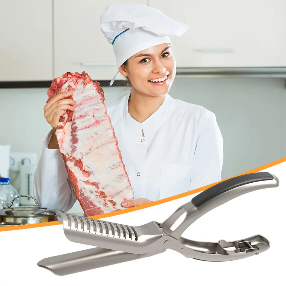 Rib Membrane Remover Ergonomic Design Rib Membrane Removal Tool for BBQ Enthusiasts for Easy Membrane Removal BBQ Accessories