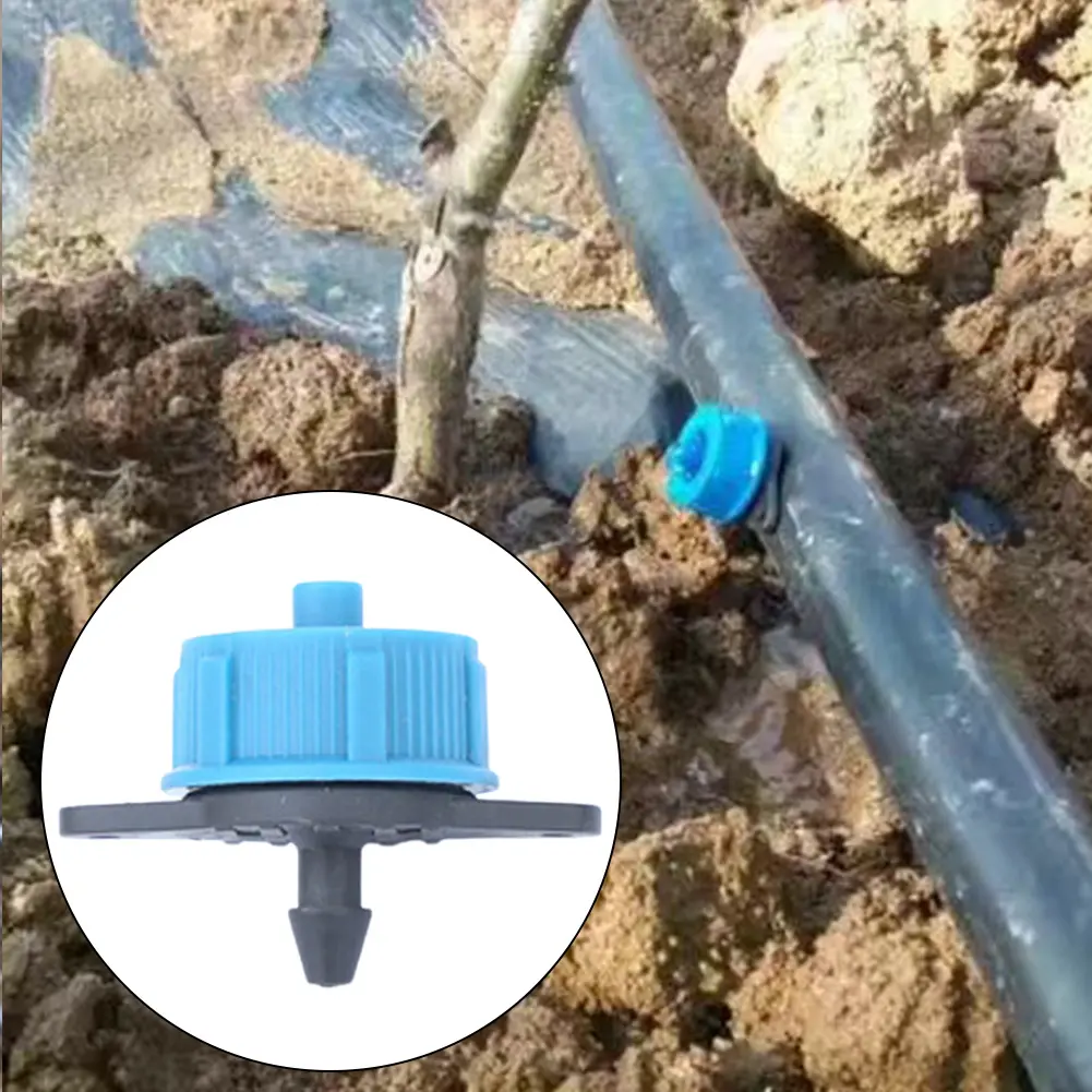 100pcs Pressure Compensating Drip Emitters 2L/4L/8L Drip Irrigation Emitters Garden Irrigation System