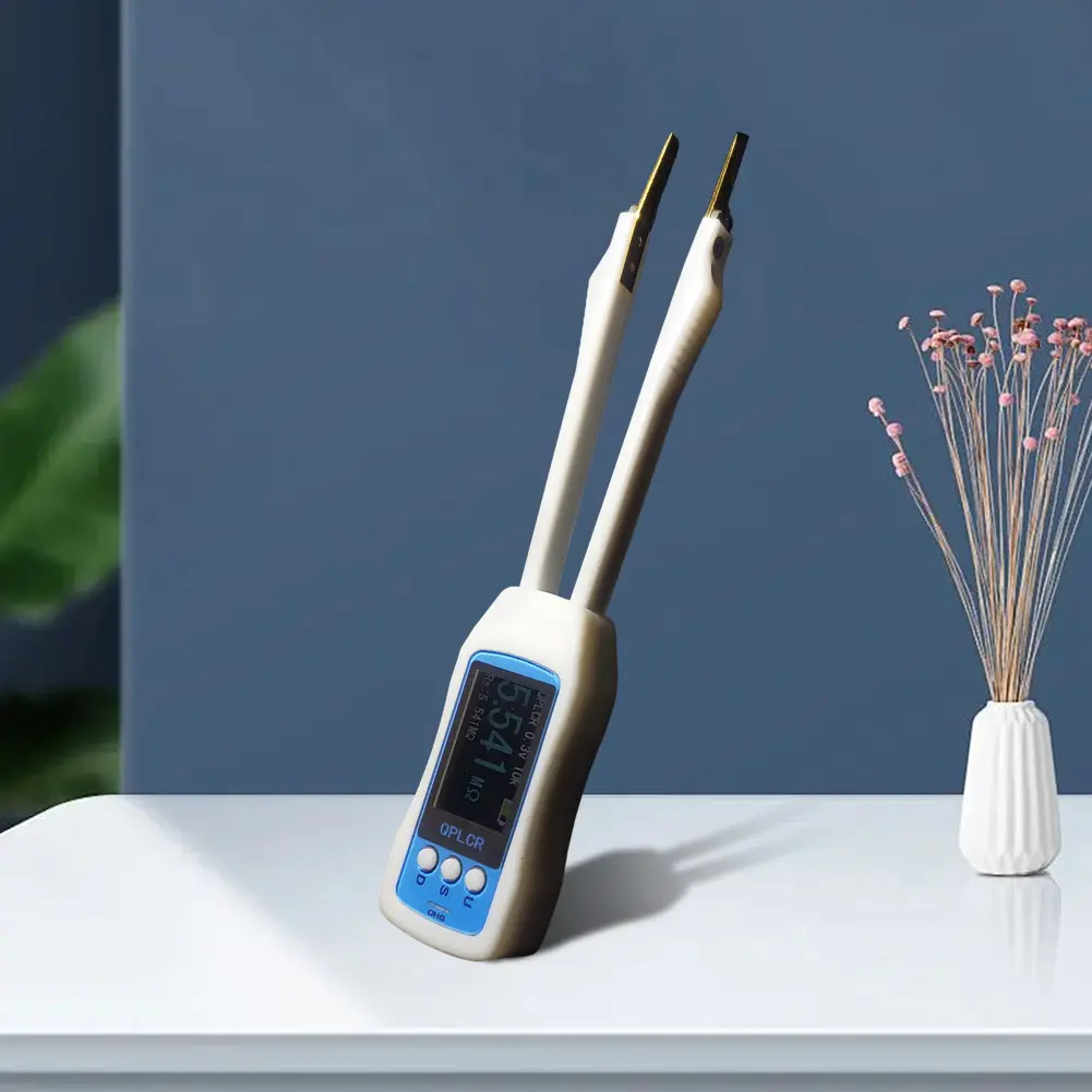 LCR Bridge Meter Digital Display High Precision LCR Meter Tweezer Tweezer Tester Capacitance Inductance Resistance Tester