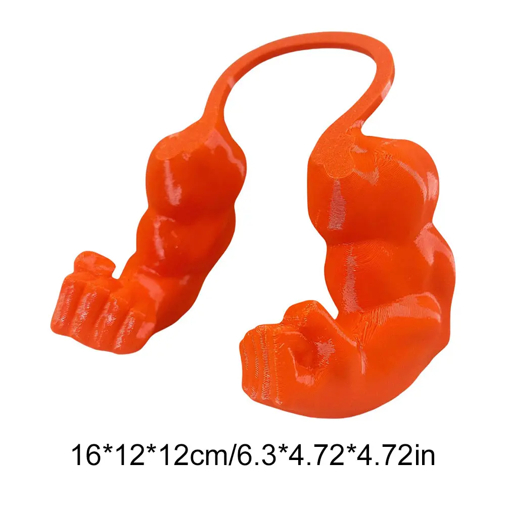 Cat Muscle Arm 3D Printing Neck Arm with Muscle Pet Cosplay Costume Accessories for Halloween Birthday Party Supplies
