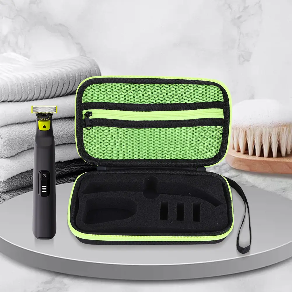 Carrying Case Electric Shaver Storage Case Electric Trimmer Shaver Travel Case Cover for Philips OneBlade Pro and Accessories