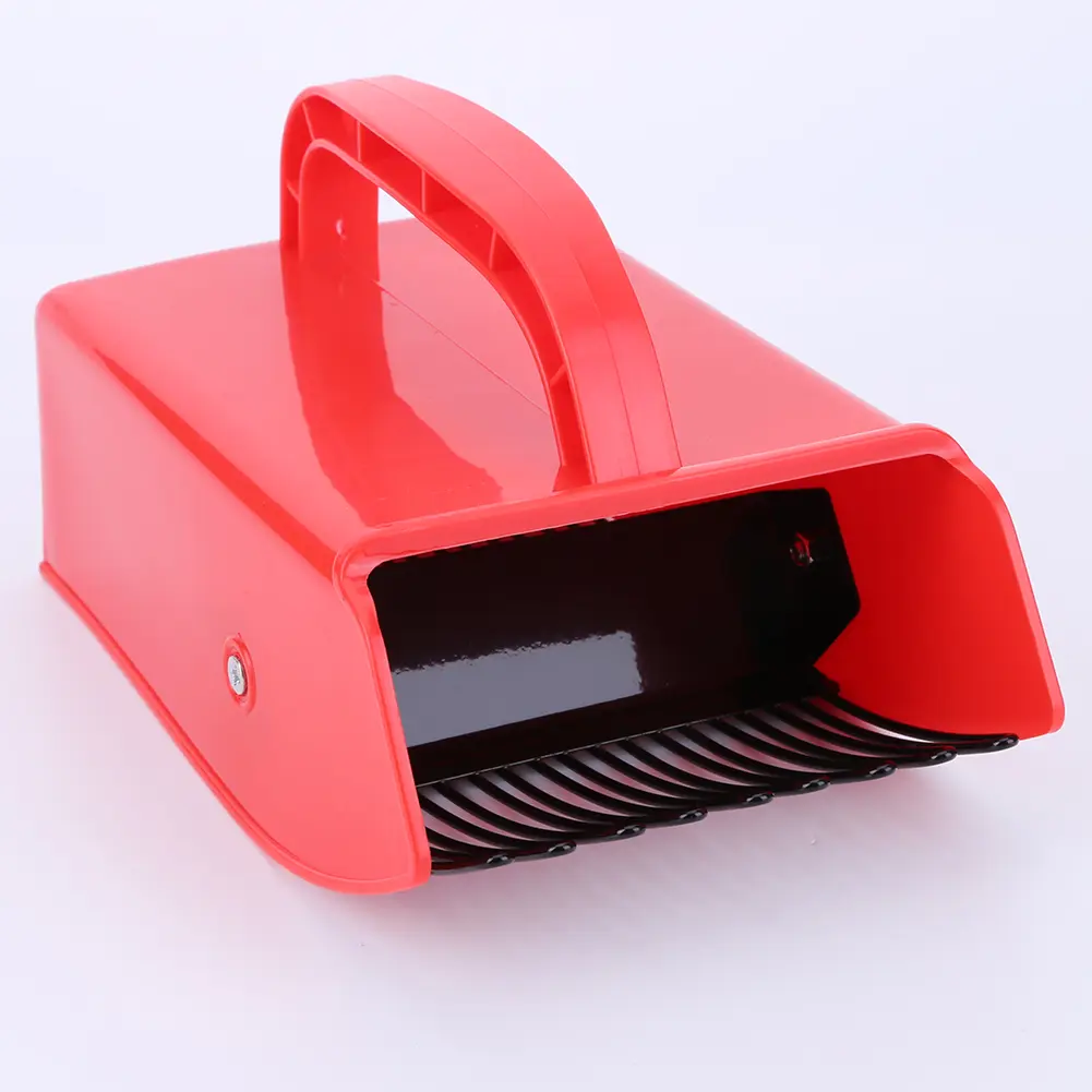 Berry Picker Huckleberry Picking Rakes with Metal Comb Blueberry Rake Scoop with Ergonomic Handle Labor Saving for Blueberries