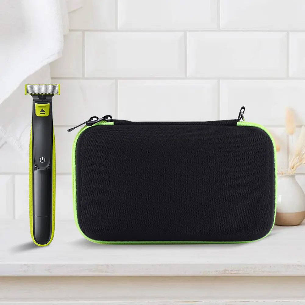 Carrying Case Electric Trimmer Shaver Travel Case Cover Portable Storage Bag for Philips OneBlade and Accessories