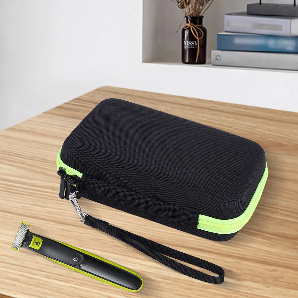 Carrying Case Electric Trimmer Shaver Travel Case Cover Portable Storage Bag for Philips OneBlade and Accessories