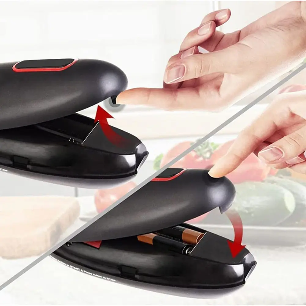 Automatic Can Opener Electric Bottle Opener One Touch Hand Held Can Opener None Sharp Edges Jar Tin Opener Kitchen Tools Gadget