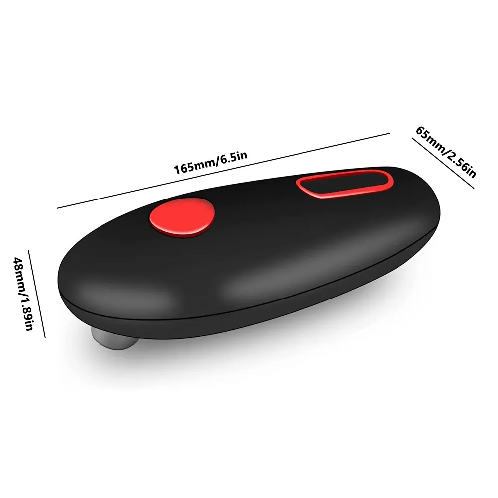 Automatic Can Opener Electric Bottle Opener One Touch Hand Held Can Opener None Sharp Edges Jar Tin Opener Kitchen Tools Gadget