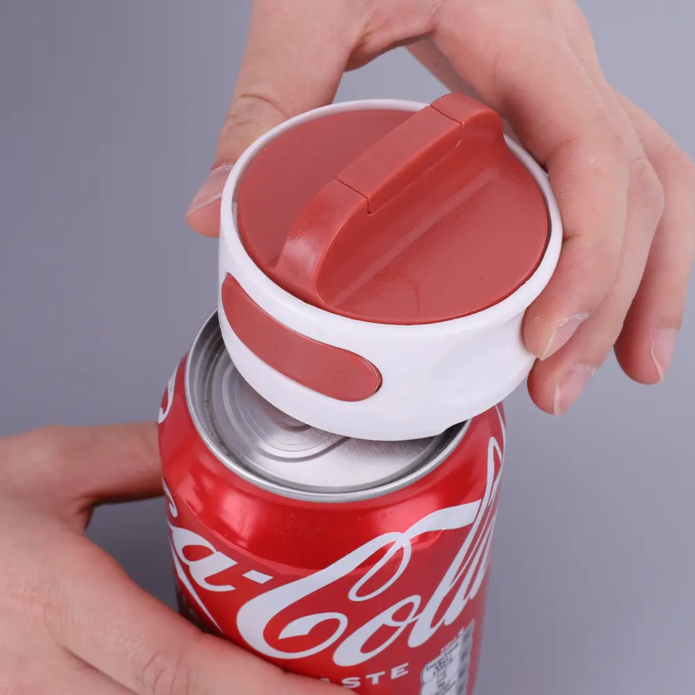 Can Opener Round Shaped Kitchen Tools & Gadgets Quicky Easy Twist Release Can Opener Knife Pocket Portable Manual Can Opener