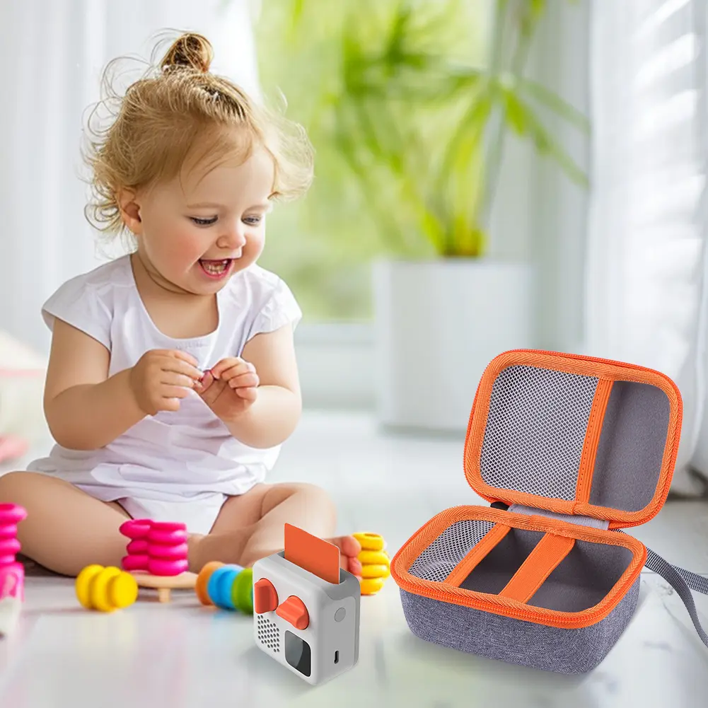Radio and Card Case Travel Storage Case Kids Audio & Music Player and Card Holder for Yoto Mini Audio Player 2024