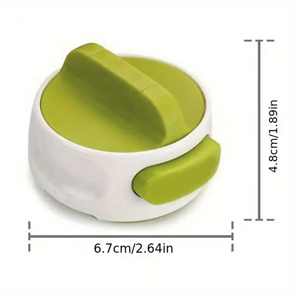 Can Opener Round Shaped Kitchen Tools & Gadgets Quicky Easy Twist Release Can Opener Knife Pocket Portable Manual Can Opener