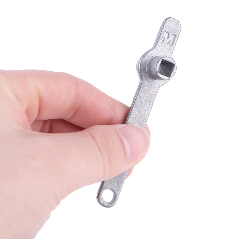 Radiator Vent Key 304 Stainless Steel 5mm Hole Core Metal Plumbing Bleed Wrench Portable Heating Cross Keys Wrench Repair Tools