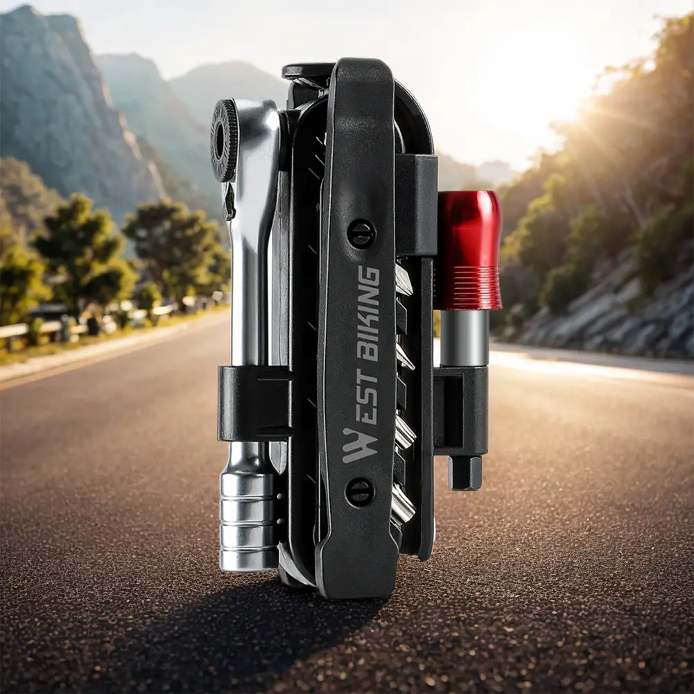Ratchet Wrench Multi Function Repair Tools Set Multifunctional Ratchet Wrench Tool Set Cycling Accessories