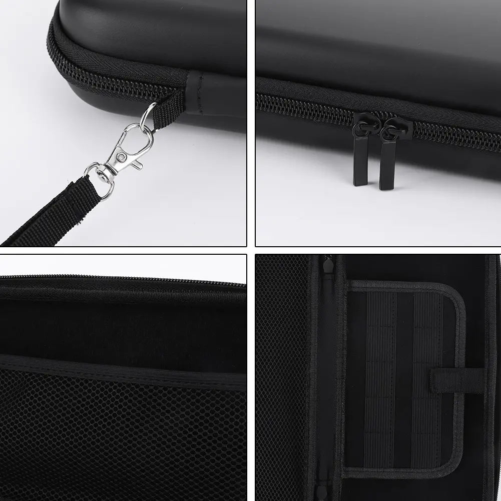PU Carrying Case for Switch 2 Portable Storage Bag Anti-scratch Zipper Handbag Organizer Bag for Switch 2 Handheld Game Console