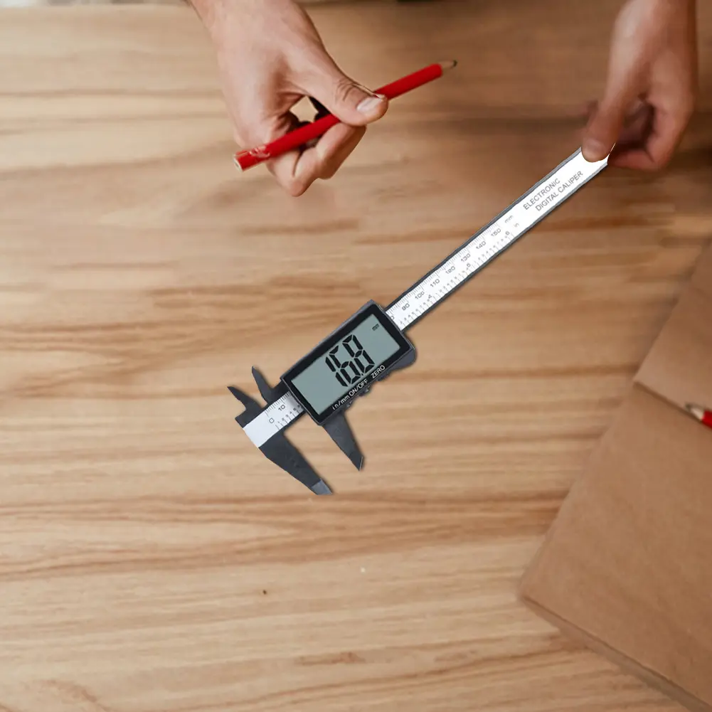 0-150mm Digital Vernier Caliper Electronic Calipers Micrometer Ruler Caliper Measuring Tools Depth Ruler Jewelry Measurement