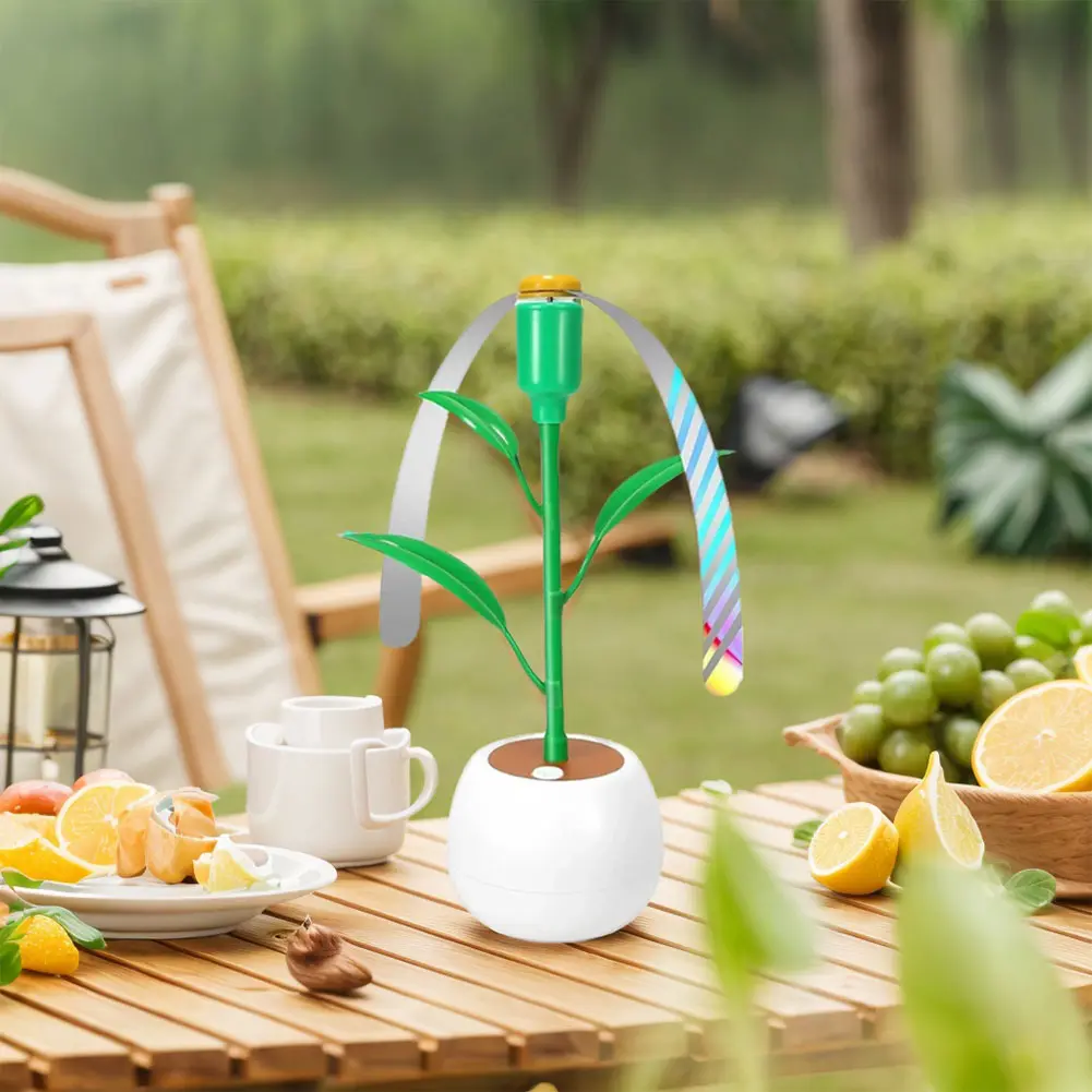 Fly Fans for Tables Fly Repellent Fan Table Top Fly Fan Portable Outdoor Picnic Fan for Picnic Restaurant Party