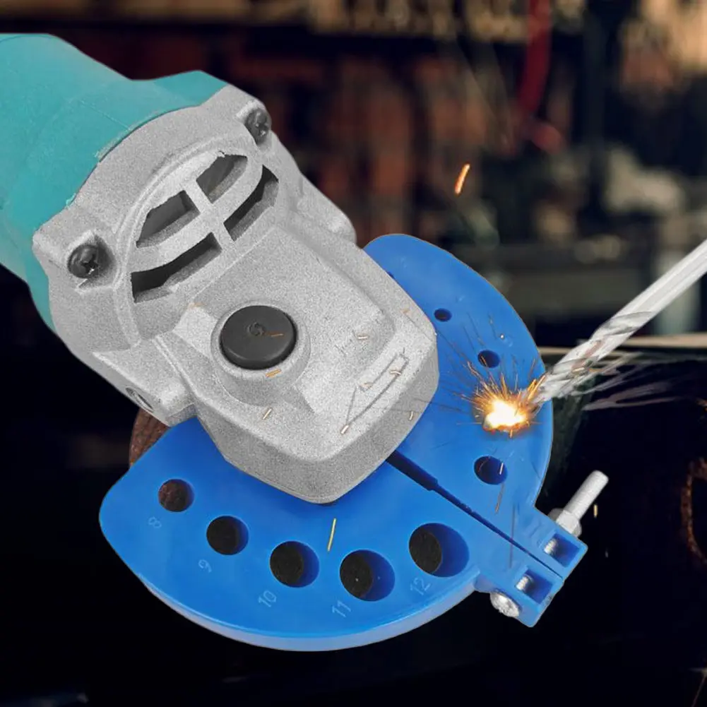 3PC Drill Bit Sharpener 3-12mm Multi-specification Drill Grinder Tool Part Grinding Angle Grinding Tool Applicable Angle Grinder