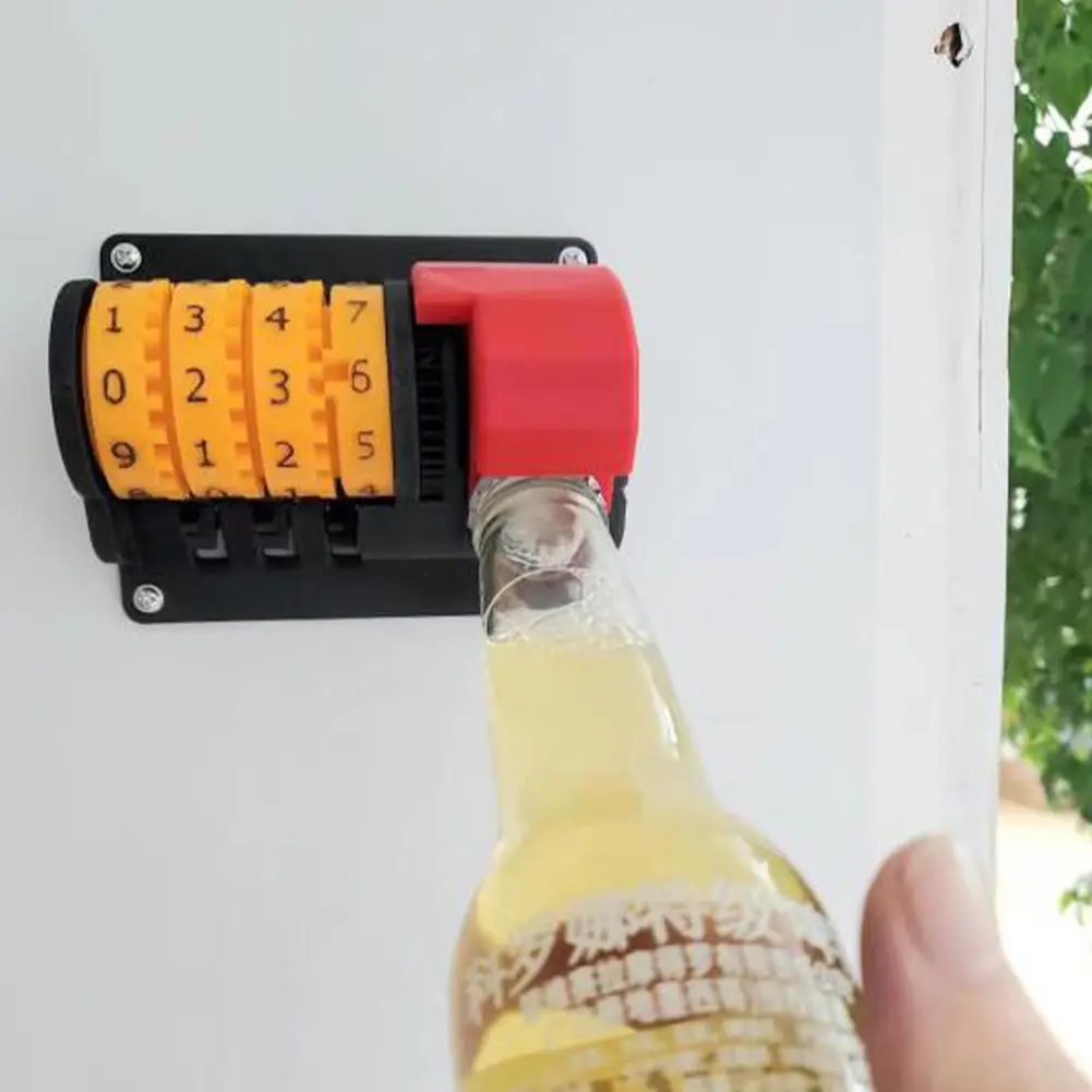Game Party Counting Beer Opener Beer Counter Bottle Opener Creative Bottle Opener Wall-Mounted Opener for Kitchen Bar Restaurant