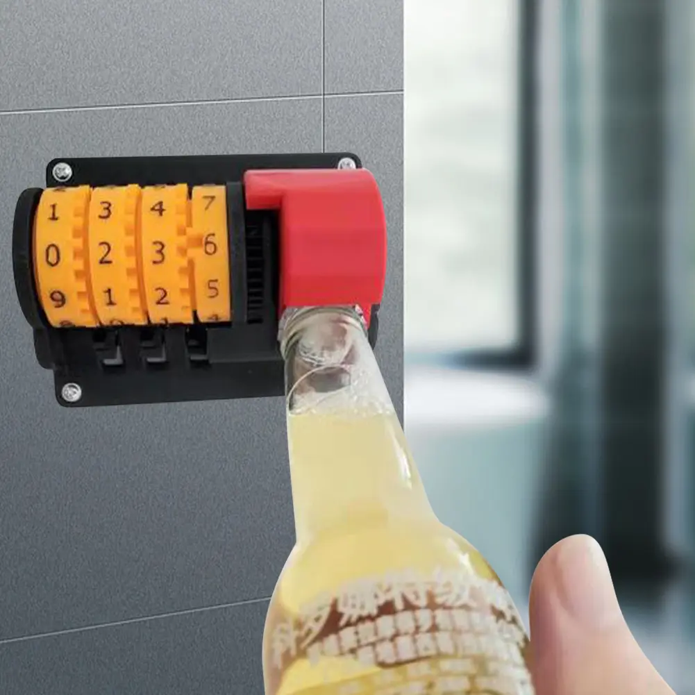 Game Party Counting Beer Opener Beer Counter Bottle Opener Creative Bottle Opener Wall-Mounted Opener for Kitchen Bar Restaurant