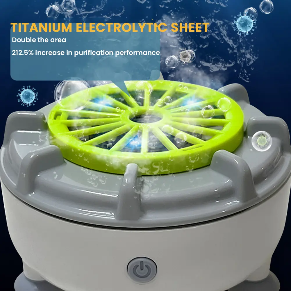 Portable Fruit Vegetable Washing Machine Fully Automatic Food Cleaner Machine Fruit Vegetable Cleaner Waterproof for Washing Fru