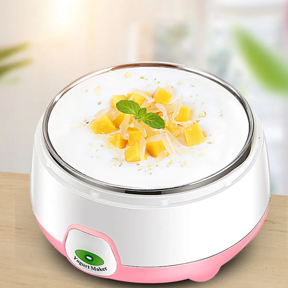 1L Greek Yogurt Maker Machine with Constant Temperature Control Yogurt Machine Electric Yogurt Maker for Homemade Yogurt Natto