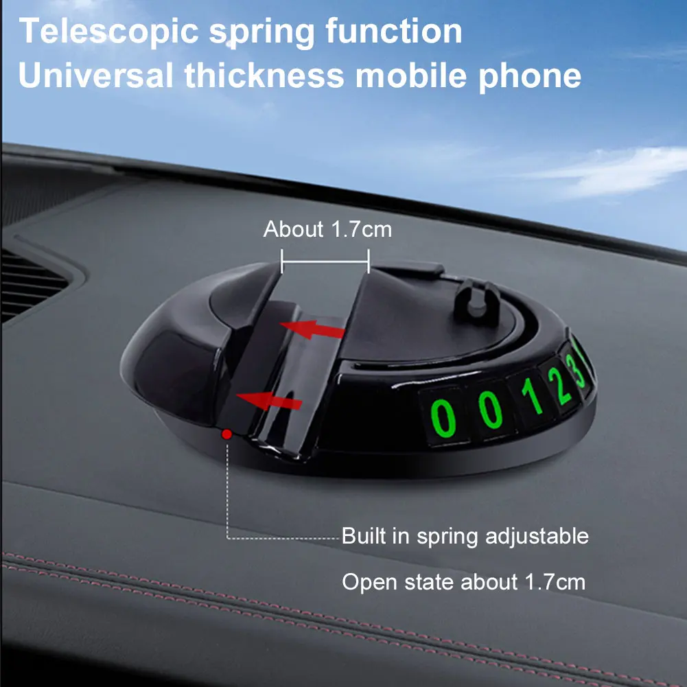 Multifunction Car Dash Mat Anti Slip Rug Dashboard Cell Phone Holder Silicone Dashboard Car Pad Mat for Car