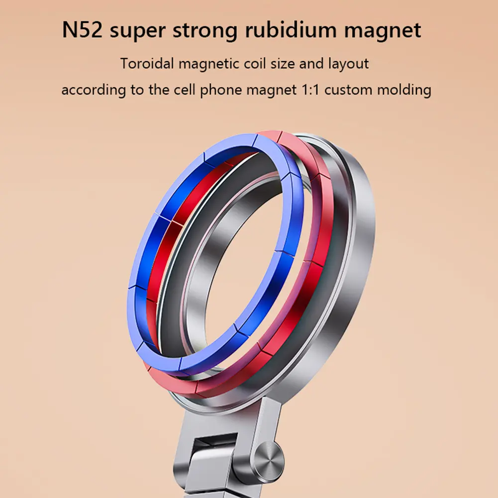 Magnetic Airplane Phone Holder 360° Flexible Rotation Cellphone Mount Train Seat Stand Travel Essentials for iPhone 15 14 13 12