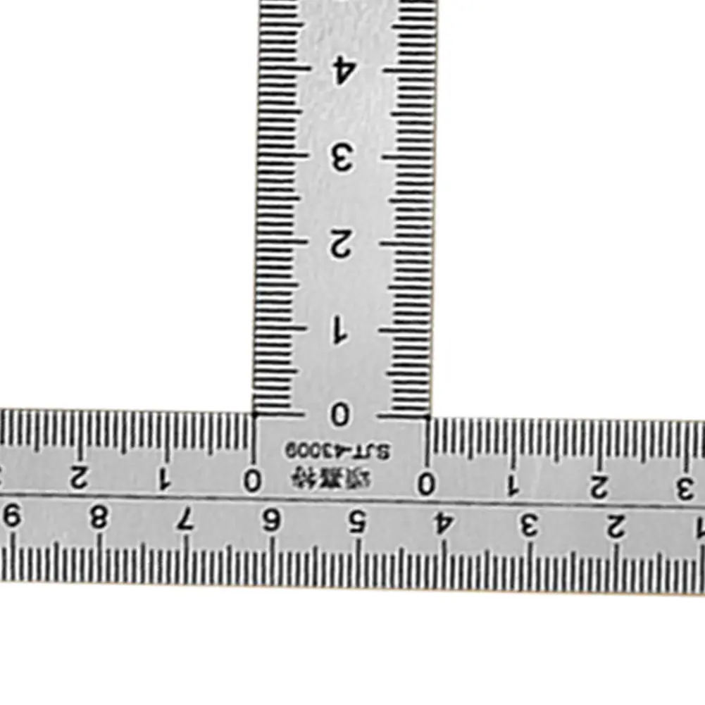 2Pcs Building Tools Square Ruler Stainless Steel Mini Right Angle Ruler Measuring Layout Tool Precision Building Framing Gauge