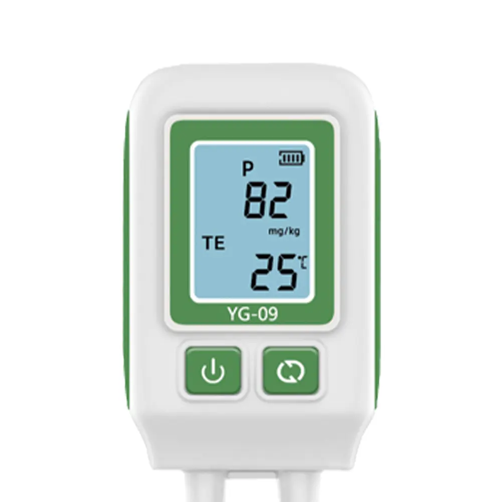 Soil NPK Analyser Meter 0-1999mg/kg Dual Needle Nitrogen Phosphorus Potassium Detector Fertility Tester for Garden Farm