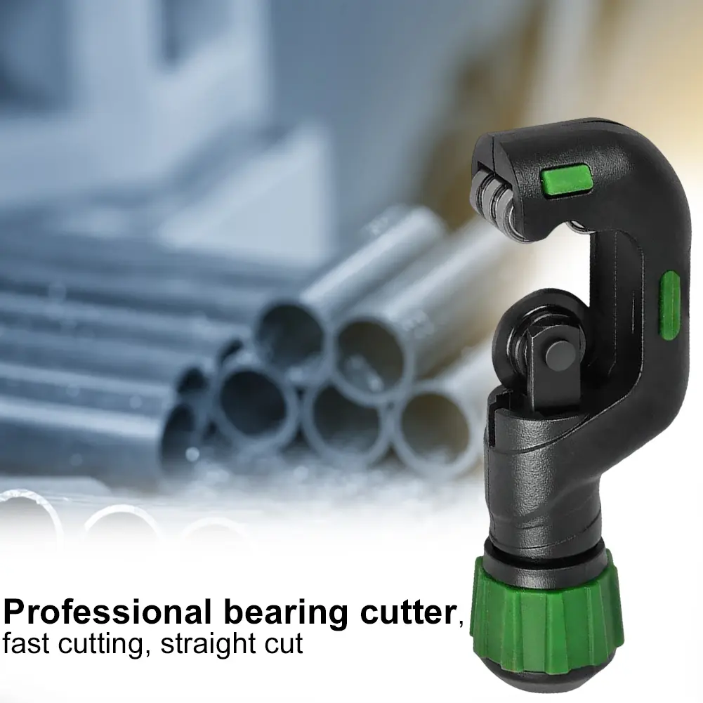 Tube Cutter 5- 50mm Rotary Pipe Cutter with Deburring Tool Pipe Cutting Machine Retractable for Aluminum/Stainless Steel Tube