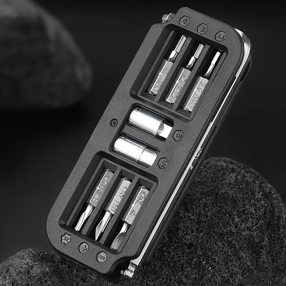 10-in-1 Bicycle Multi-Tool Steel Cycling Combination Maintenance Tools Portable Bike Maintenance Tool Bike Repair Tool Kit
