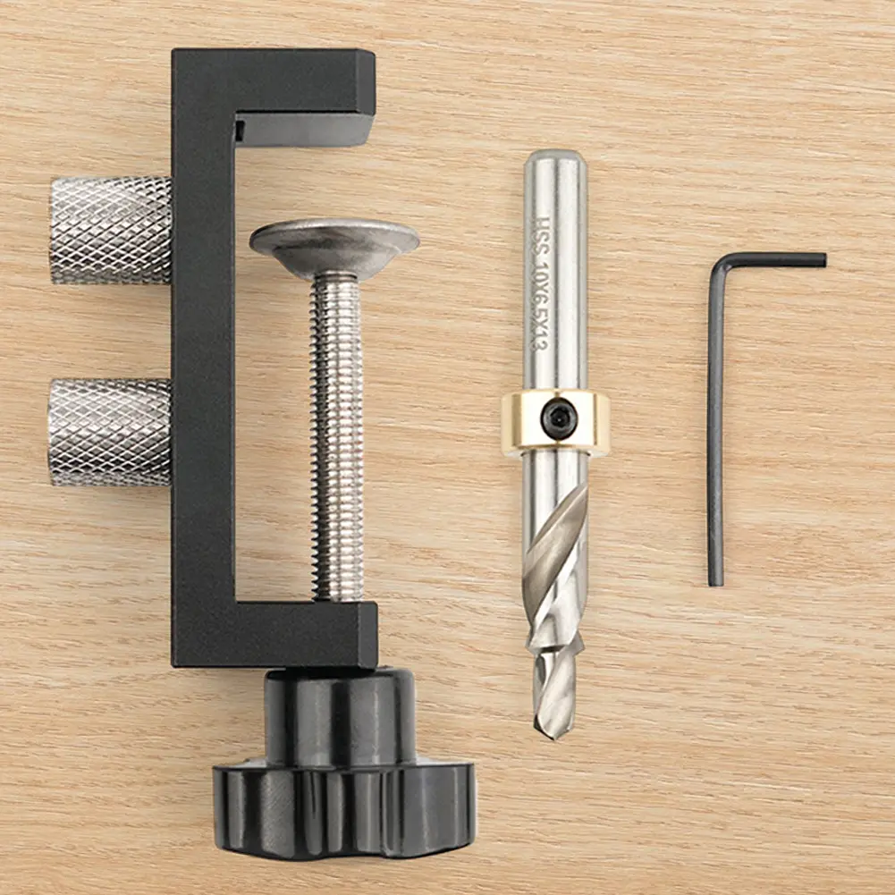 Universal DIY Tool Aluminum Profile Punching Auxiliary DIY Tool Profiles Generic Jig Guide for 20/30/40 Series Profiles