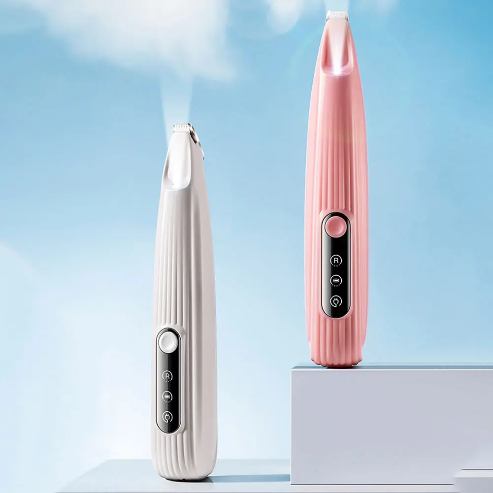 Cat Paw Trimmer Cat Clippers USB Rechargeable Pet Grooming Shaver LED Display Cat Trimmer Low Noise for Pet's Hair Around Paws