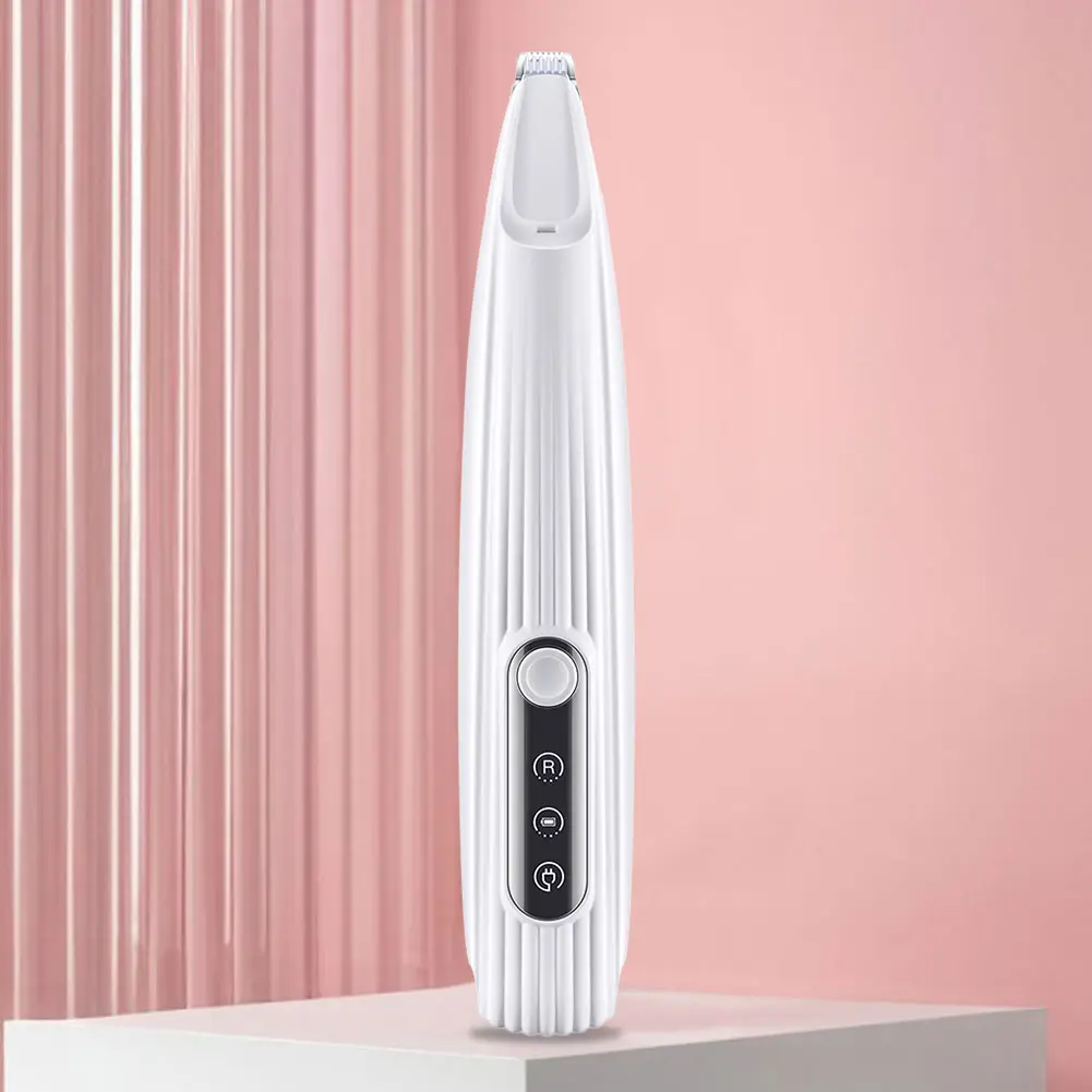 Cat Paw Trimmer Cat Clippers USB Rechargeable Pet Grooming Shaver LED Display Cat Trimmer Low Noise for Pet's Hair Around Paws