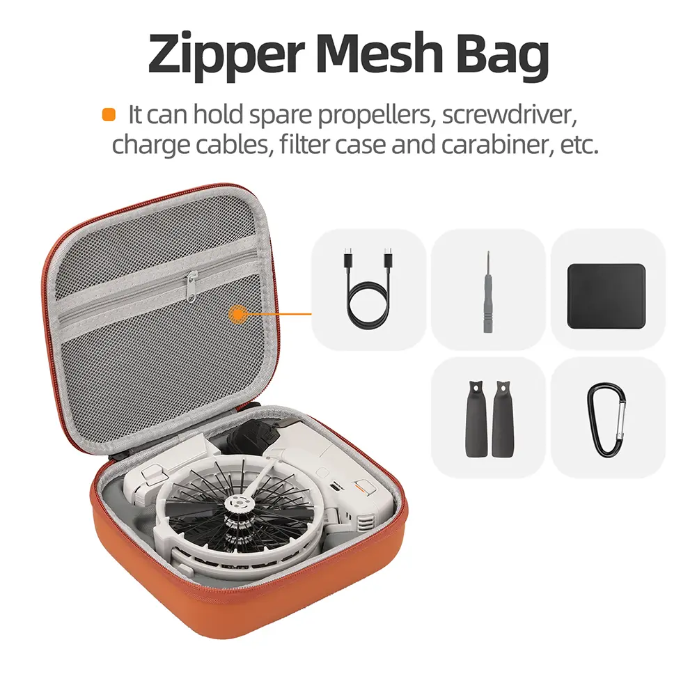 Storage Bag Portable Carrying Case Shockproof Case Carrying Box Drone Accessories for DJI Flip