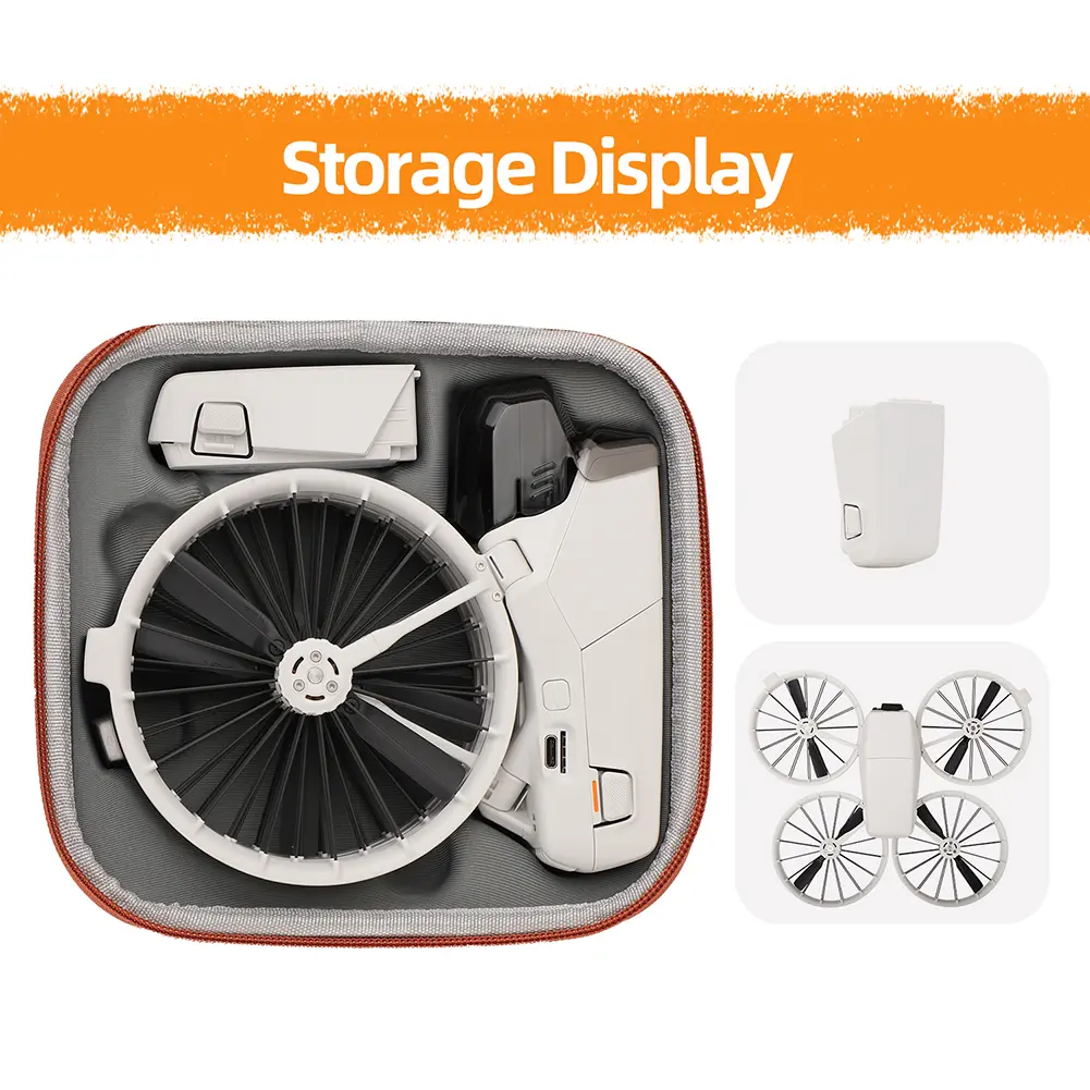 Storage Bag Portable Carrying Case Shockproof Case Carrying Box Drone Accessories for DJI Flip