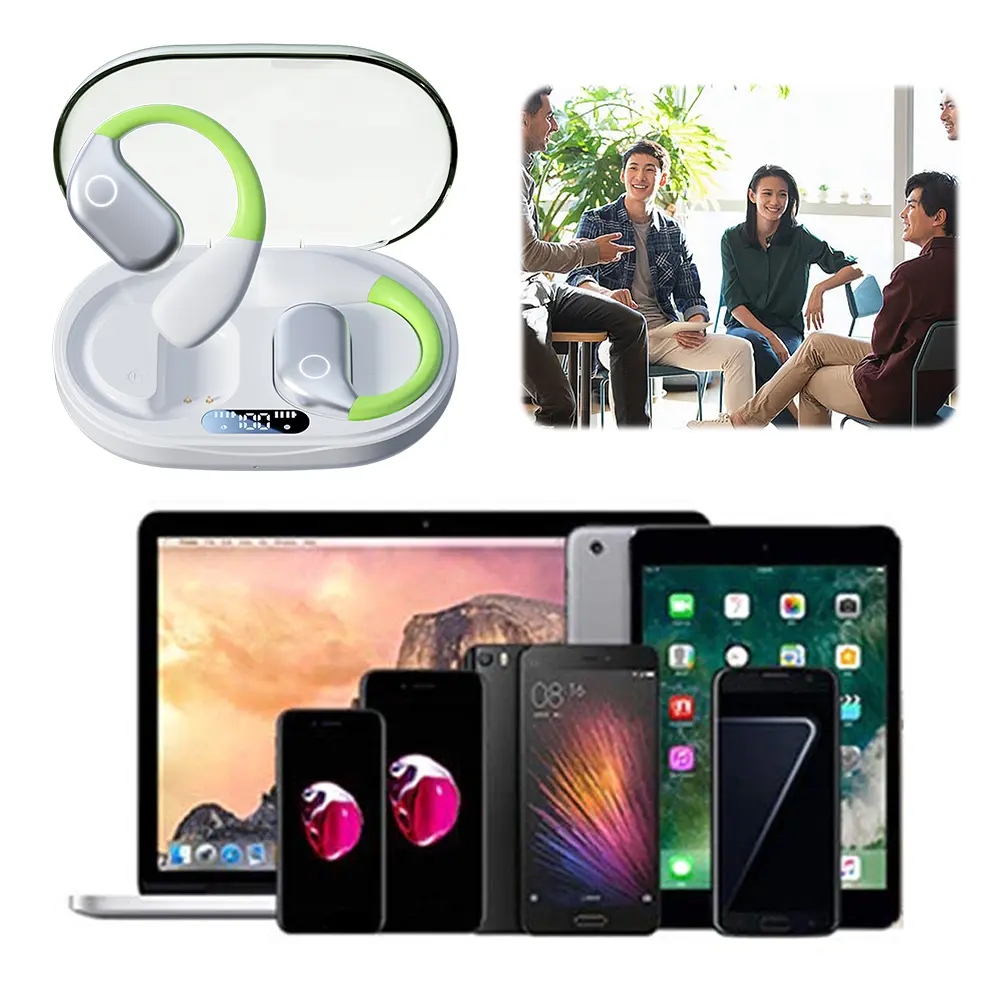Translator Earbuds 144 Languages Bluetooth-Compatible 5.4 Translator Device Translation Earphones for Travel Business Learning