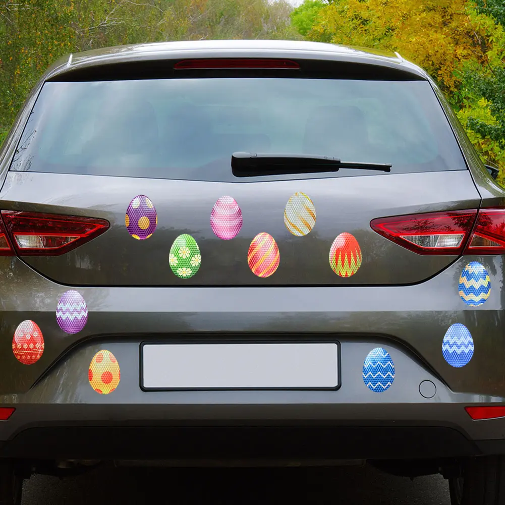 Fridge Stickers Creative Easter Bunny Egg Refrigerator Magnetic Stickers Cute Happy Easter Magnet for Festival Day Car Refrigera
