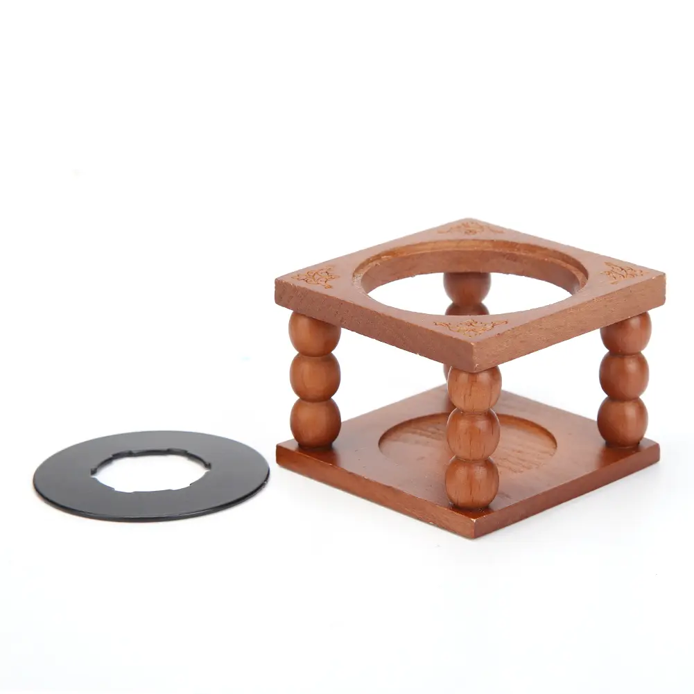Fire Wax Seal Stamp Wax Stick Vintage Wood Frame Sealing Wax Furnace Stove Pot Voor Lakzegel Stempel Decoratieve Craft