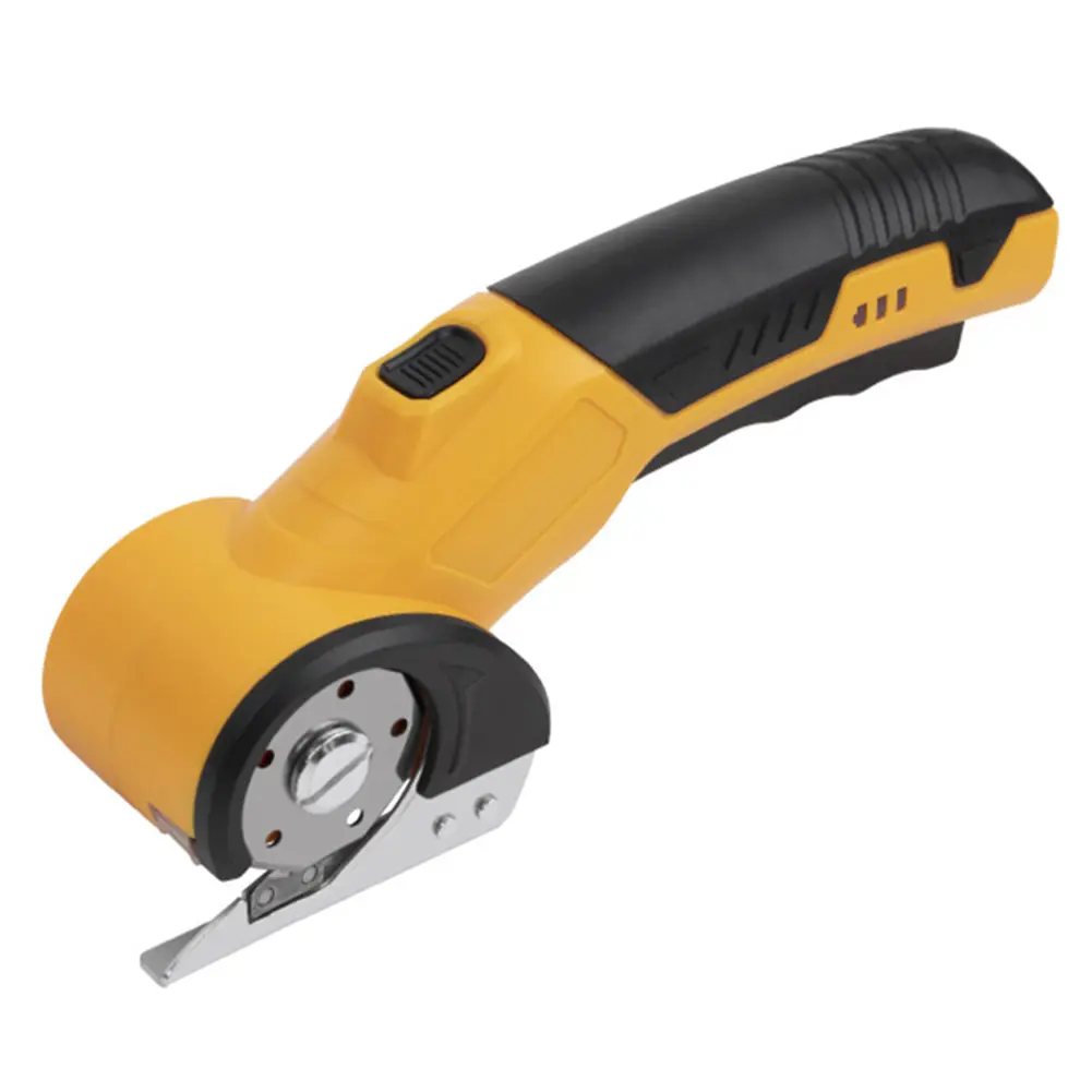 Cordless Electric Scissors Electric Rotary Cutter Sharp Blade Handheld Cutting Scissors Rechargeable for Leather Plastic Fabric