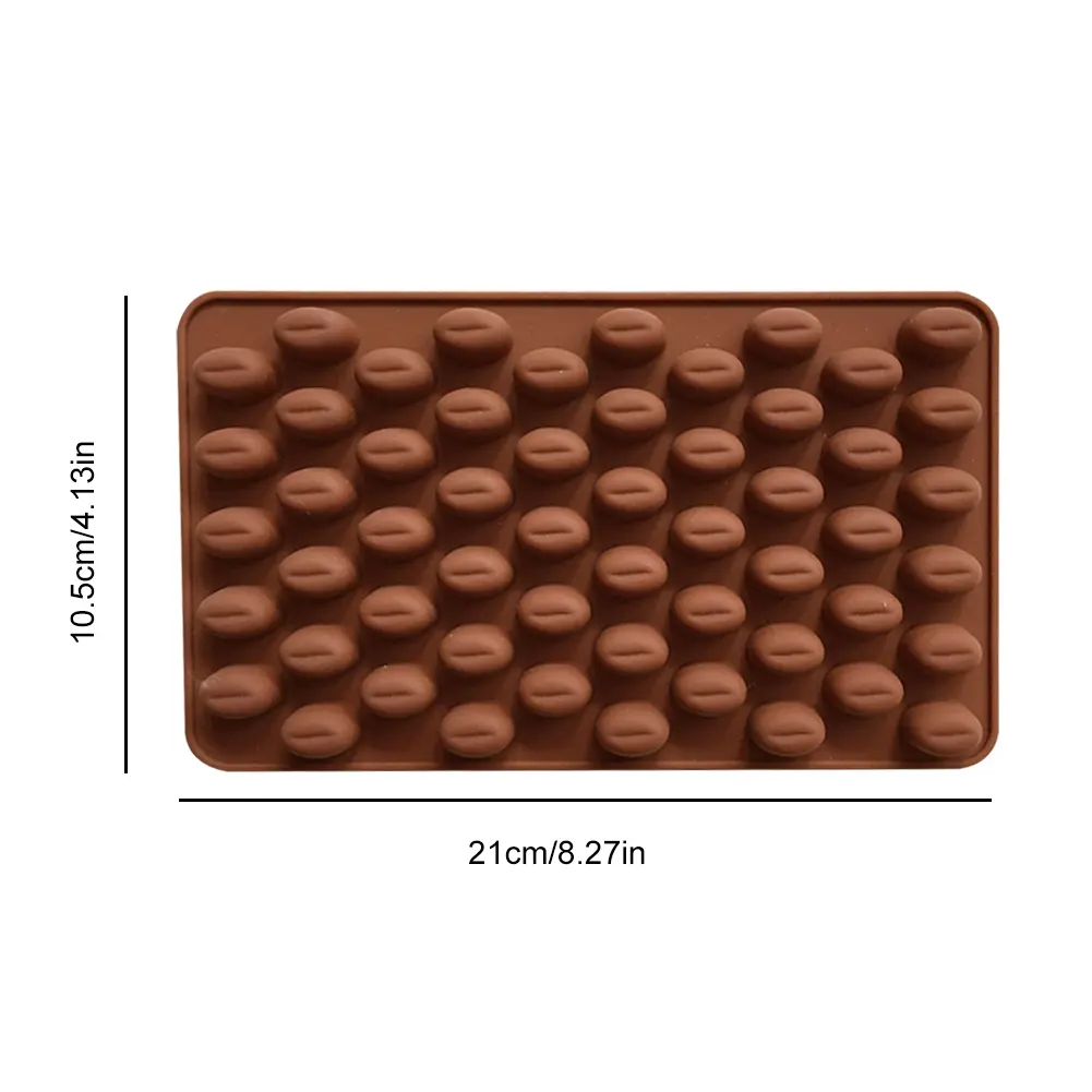 4Pcs Chocolate Silicone Molds Non-Stick Heart Shaped Fondant Mold Reusable Baking Molds DIY Dessert Kit Kitchen Baking Accessori