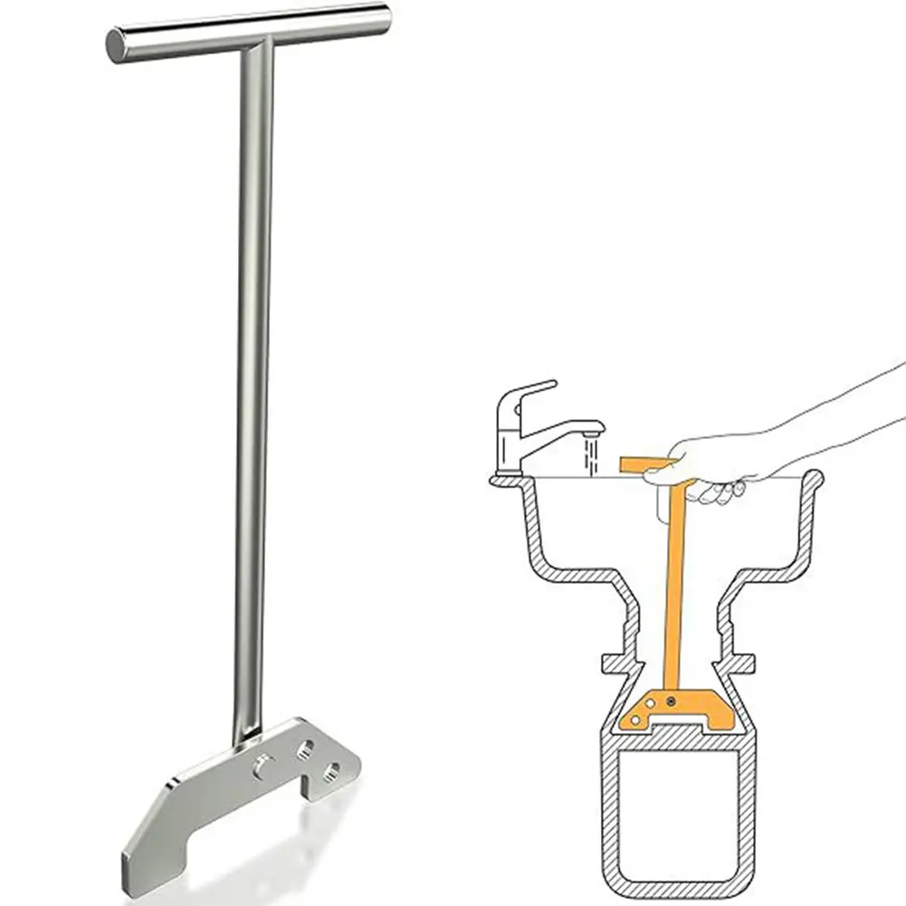 Garbage Disposer Unjamming Wrench Removes Clogging Above The Sink Plumber Sink Loosen Disposer for Waste King Moen InSinkErator