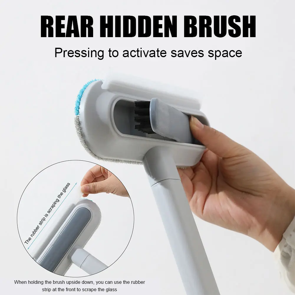 Pet Hair Remover Multifunctional Pet Hair Removal Brush Long Handle Dog Clothes Brush Lint Brush for Window Carpet Clothing