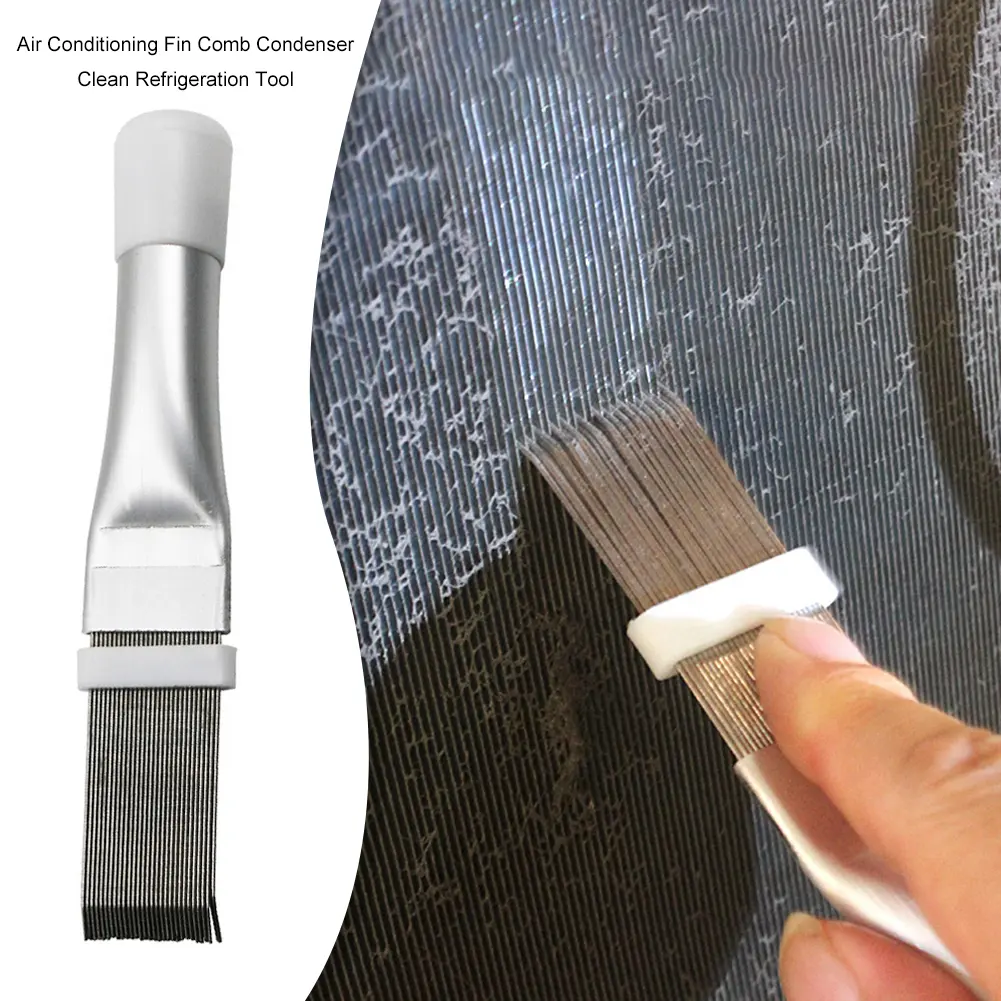 Plastic Air Conditioner Fin Cleaning Accessories Universal Air Conditioning Fin Comb for Auto Cooling System Condenser Comb Kits