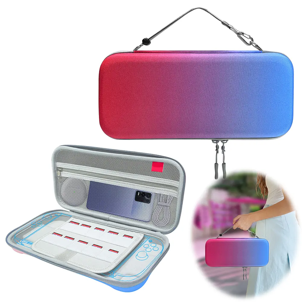 Travel Carrying Case Portable Carry Case Hard Shell Pouch for Switch 2 Console & Accessories