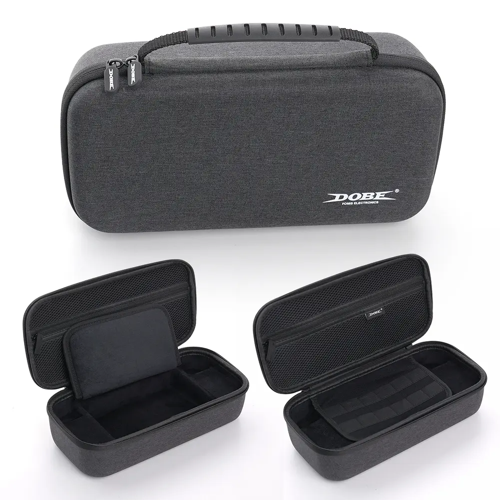 Carrying Case with 8-Bit Game Cartridge Storage Box Portable Storage Bag Organizer Bag for Switch 2 Game Console & Accessories