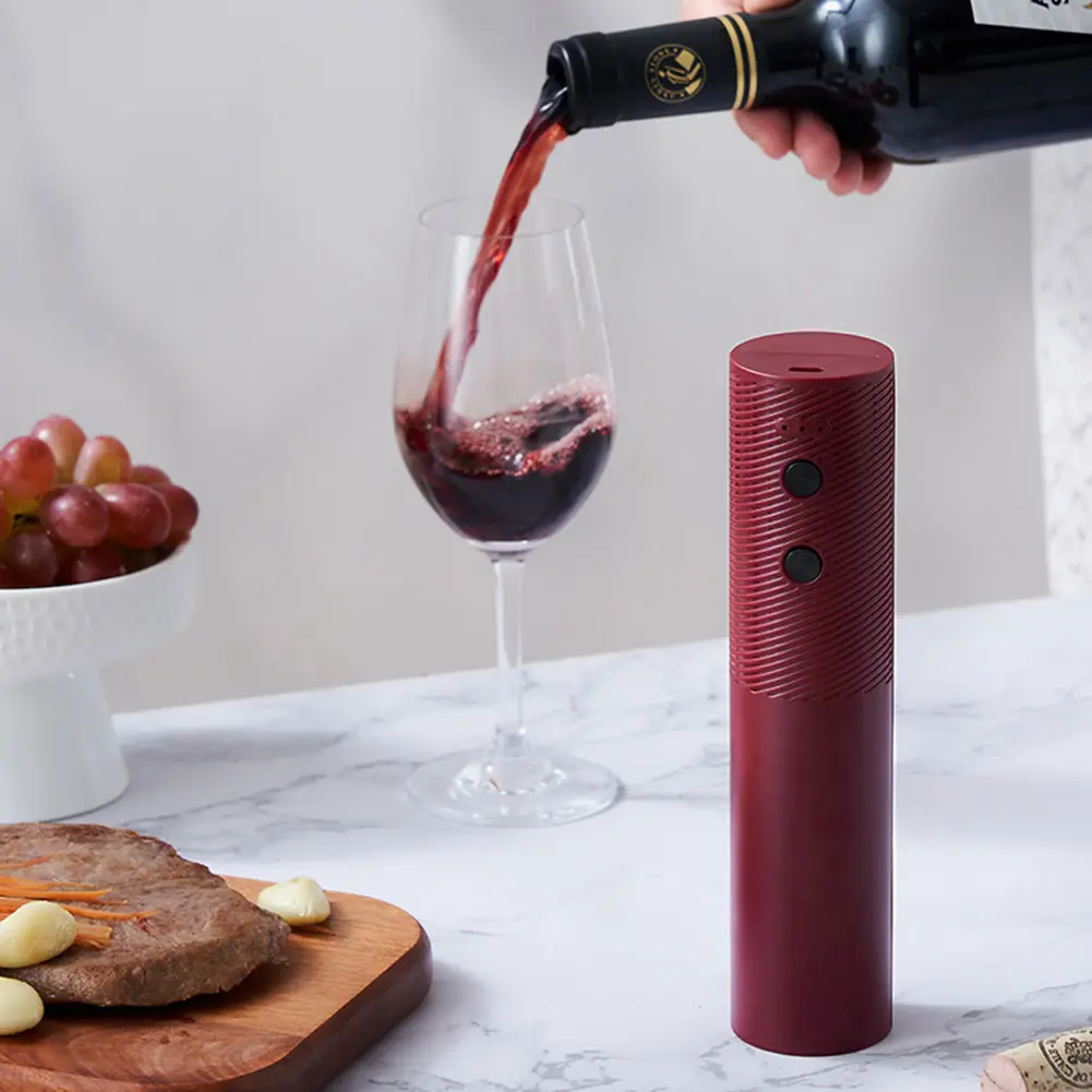 Electric Wine Opener Rechargeable Automatic Red Wine Opener Multifunctional Electric Bottle Opener Kitchen Accessories