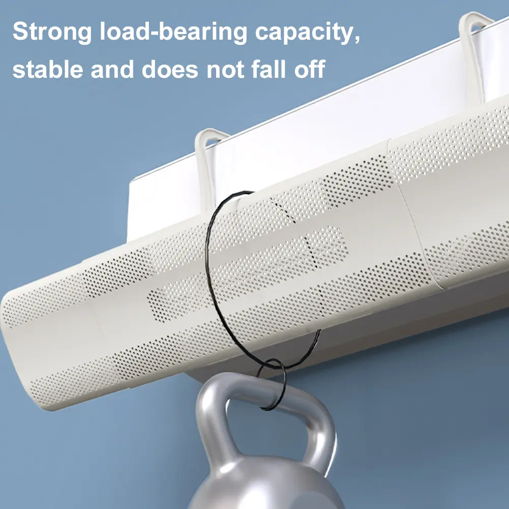 Anti-Direct Blowing Air Conditioning Baffle Air Conditioner Wind Deflector Retractable Hanging Conditioning Guide Cover for Home